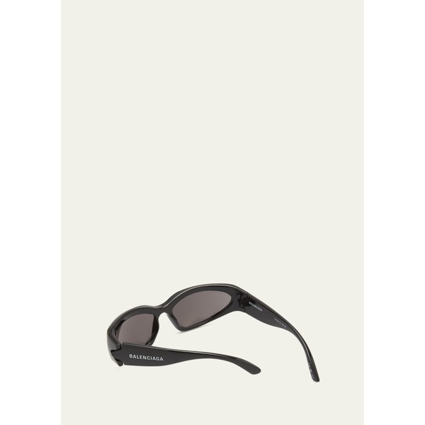 발렌시아가 발렌시아가 Balenciaga Mens Rectangle Injection Sunglasses 4026361