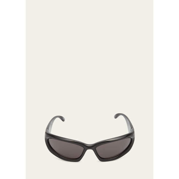 발렌시아가 발렌시아가 Balenciaga Mens Rectangle Injection Sunglasses 4026361