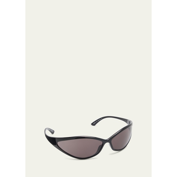 발렌시아가 발렌시아가 Balenciaga Mens Acetate Wrap Sunglasses 4581374