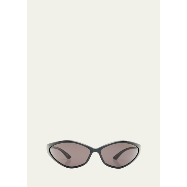 발렌시아가 발렌시아가 Balenciaga Mens Acetate Wrap Sunglasses 4581374