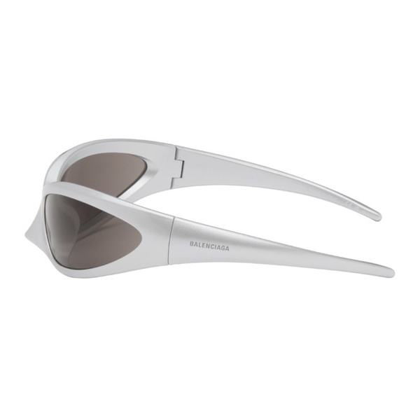 발렌시아가 발렌시아가 Balenciaga Silver Skin Cat Sunglasses 232342M134008