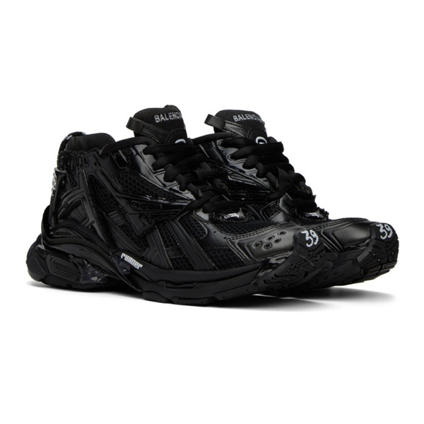 발렌시아가 발렌시아가 Balenciaga Black Runner Sneakers 222342M237035