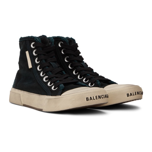 발렌시아가 발렌시아가 Balenciaga Black Paris Sneakers 222342F127005