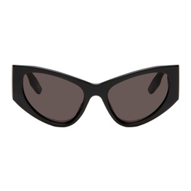 발렌시아가 Balenciaga Black LED Frame Sunglasses 241342M134050