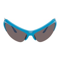 발렌시아가 Balenciaga Blue Wire Cat Sunglasses 241342M134030