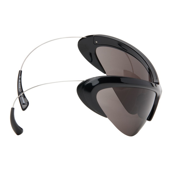 발렌시아가 발렌시아가 Balenciaga Black Wire Cat Sunglasses 241342M134032