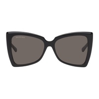 발렌시아가 Balenciaga Black Cat-Eye Sunglasses 241342M134015
