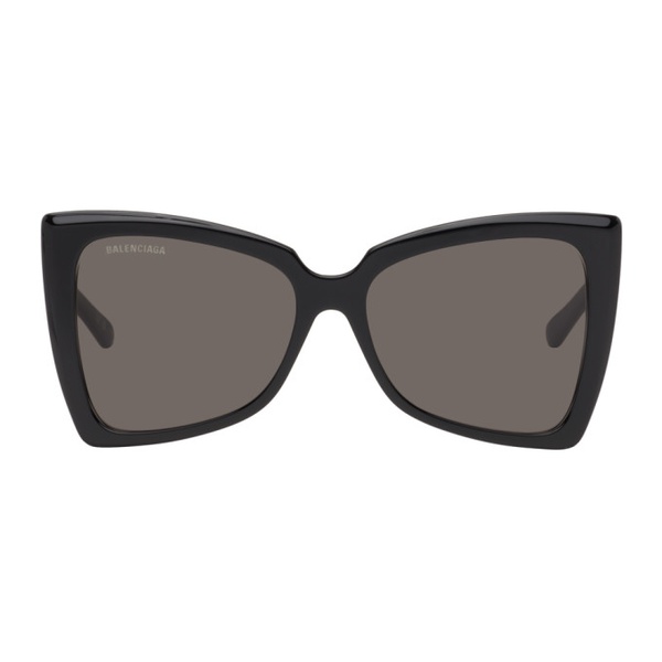 발렌시아가 발렌시아가 Balenciaga Black Cat-Eye Sunglasses 241342M134015