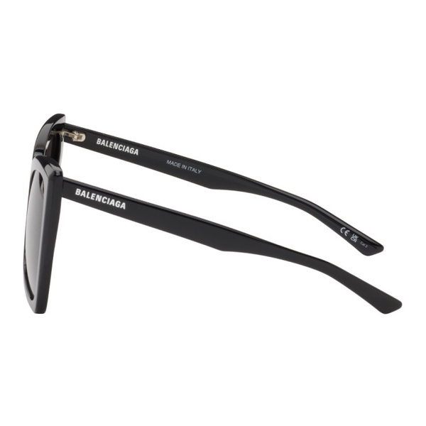 발렌시아가 발렌시아가 Balenciaga Black Cat-Eye Sunglasses 241342M134015