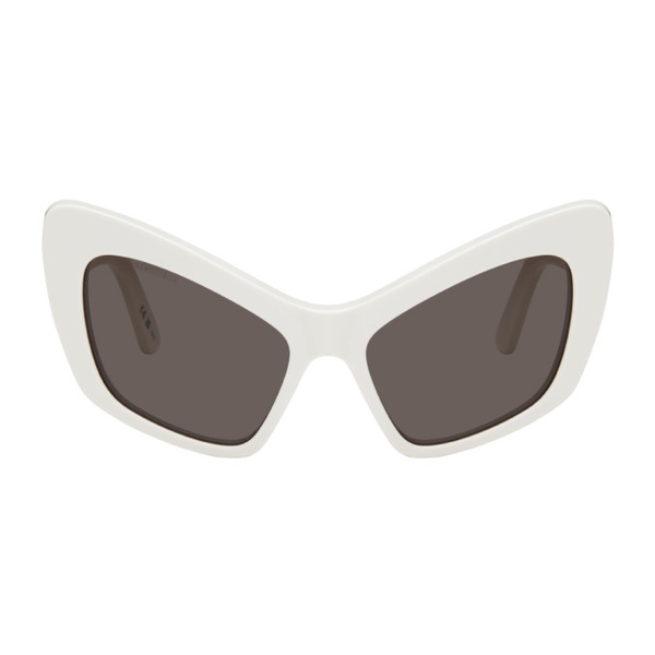 발렌시아가 발렌시아가 Balenciaga White Monaco Sunglasses 241342M134088