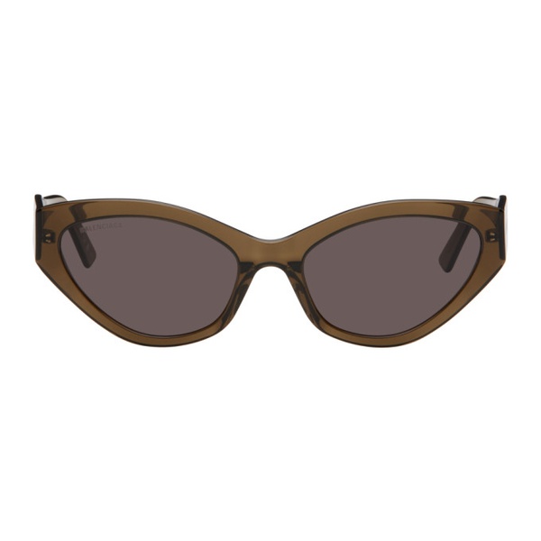 발렌시아가 발렌시아가 Balenciaga Gray Cat-Eye Sunglasses 241342M134080