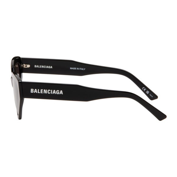 발렌시아가 발렌시아가 Balenciaga Black Cat-Eye Sunglasses 241342M134082