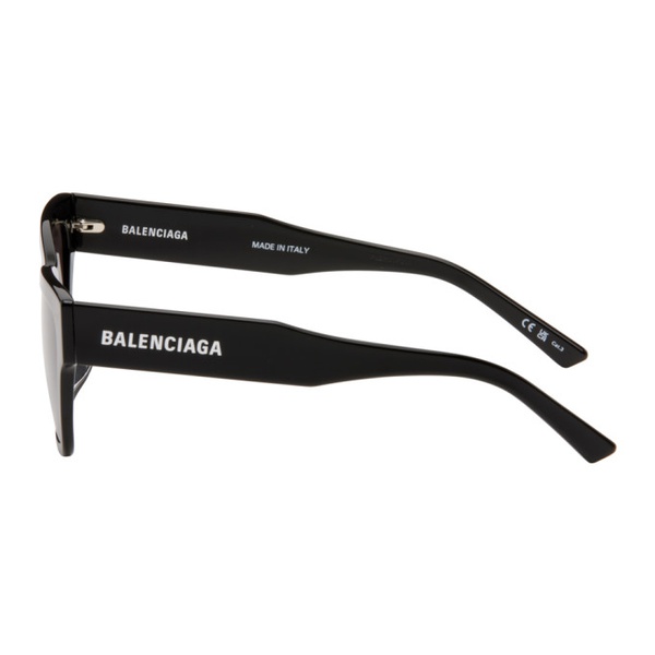 발렌시아가 발렌시아가 Balenciaga Black Square Sunglasses 241342M134079
