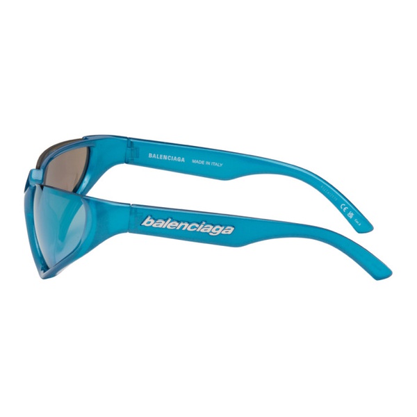 발렌시아가 발렌시아가 Balenciaga Blue Cat-Eye Sunglasses 241342M134044
