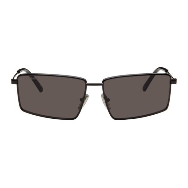 발렌시아가 발렌시아가 Balenciaga Black Rectangular Sunglasses 241342M134043
