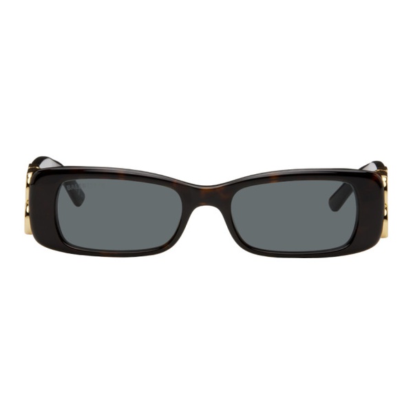 발렌시아가 발렌시아가 Balenciaga Tortoiseshell Dynasty Sunglasses 241342M134040