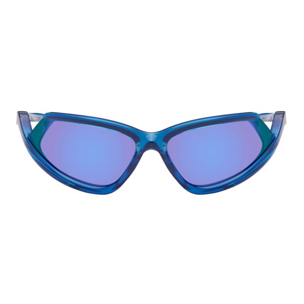 발렌시아가 발렌시아가 Balenciaga Blue Side Xpander Sunglasses 241342M134060