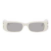 발렌시아가 Balenciaga White Dynasty Sunglasses 241342M134097
