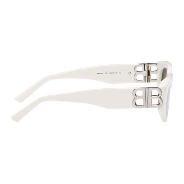 발렌시아가 발렌시아가 Balenciaga White Dynasty D-Frame Sunglasses 241342M134100