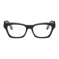 발렌시아가 Balenciaga Black Square Glasses 241342M133018