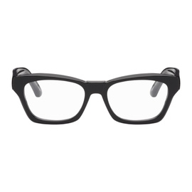 발렌시아가 Balenciaga Black Square Glasses 241342M133018