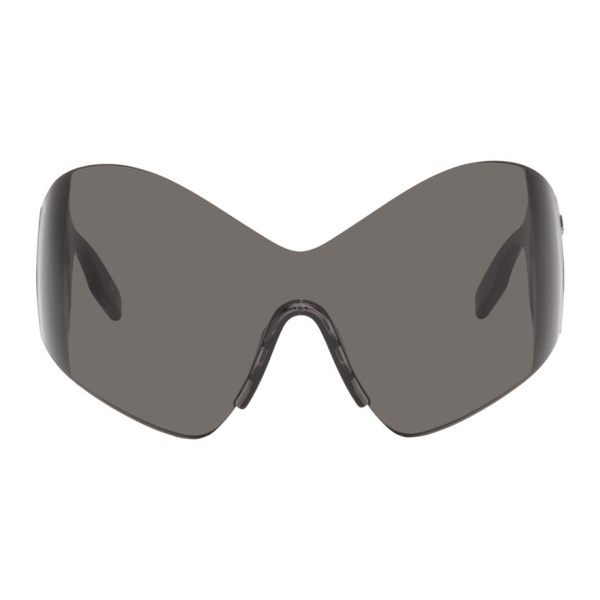 발렌시아가 발렌시아가 Balenciaga Gray Mask Butterfly Sunglasses 241342M134014