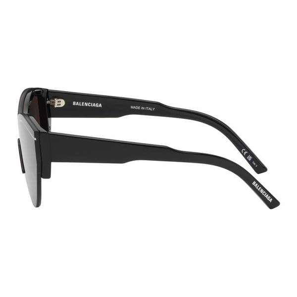 발렌시아가 발렌시아가 Balenciaga Black Cat-Eye Sunglasses 241342M134009