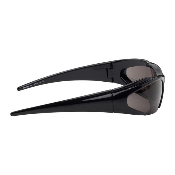 발렌시아가 발렌시아가 Balenciaga Black Reverse Xpander Sunglasses 241342M134006