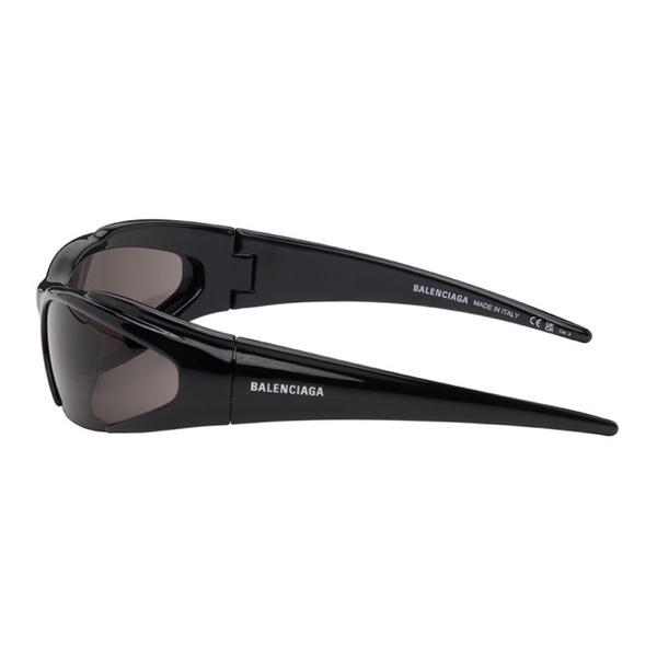 발렌시아가 발렌시아가 Balenciaga Black Reverse Xpander Sunglasses 241342M134006