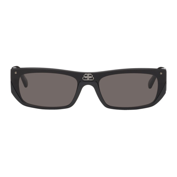발렌시아가 발렌시아가 Balenciaga Black Shield Sunglasses 241342M134023