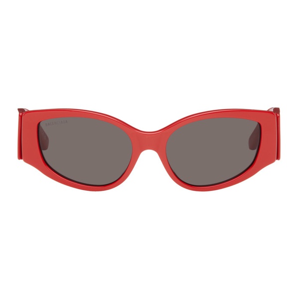 발렌시아가 발렌시아가 Balenciaga Red Cat-Eye Sunglasses 241342M134095