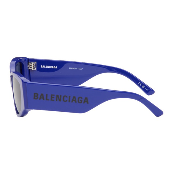 발렌시아가 발렌시아가 Balenciaga Blue Cat-Eye Sunglasses 241342M134096