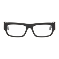 발렌시아가 Balenciaga Black Rectangular Glasses 241342M133011