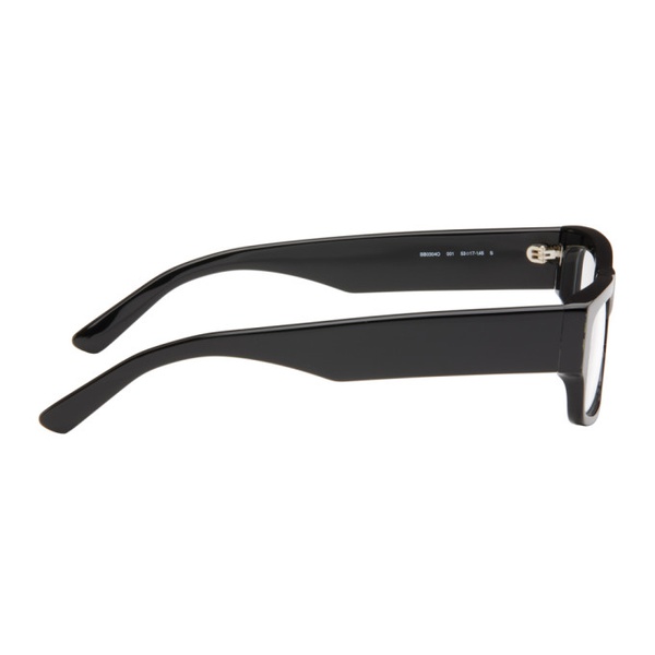 발렌시아가 발렌시아가 Balenciaga Black Rectangular Glasses 241342M133011