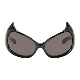 발렌시아가 Balenciaga Black Gotham Cat Sunglasses 241342F005027
