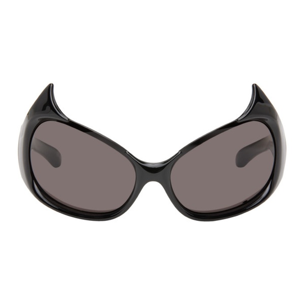 발렌시아가 발렌시아가 Balenciaga Black Gotham Cat Sunglasses 241342F005027
