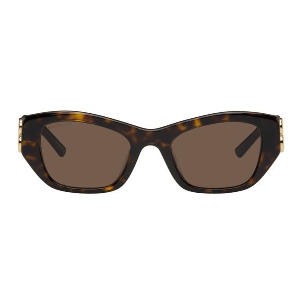 발렌시아가 발렌시아가 Balenciaga Brown Cat-Eye Sunglasses 241342M134075