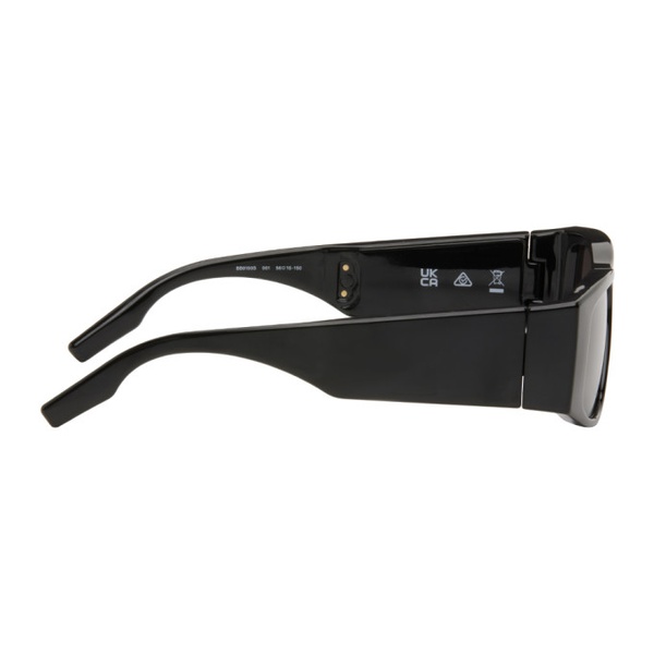 발렌시아가 발렌시아가 Balenciaga Black LED Frame Sunglasses 242342M134005