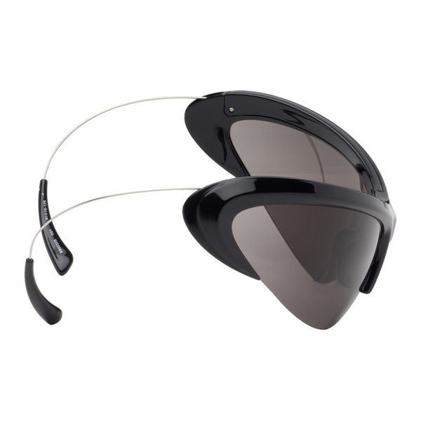 발렌시아가 발렌시아가 Balenciaga Black Wire Sunglasses 242342M134004