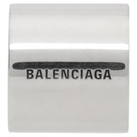 발렌시아가 Balenciaga Silver Garage Single Ear Cuff 241342M144001