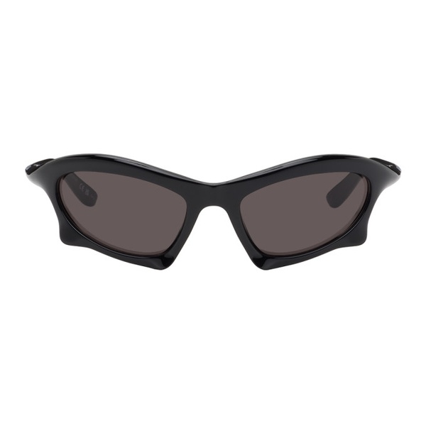 발렌시아가 발렌시아가 Balenciaga Black Bat Rectangle Sunglasses 242342M134007