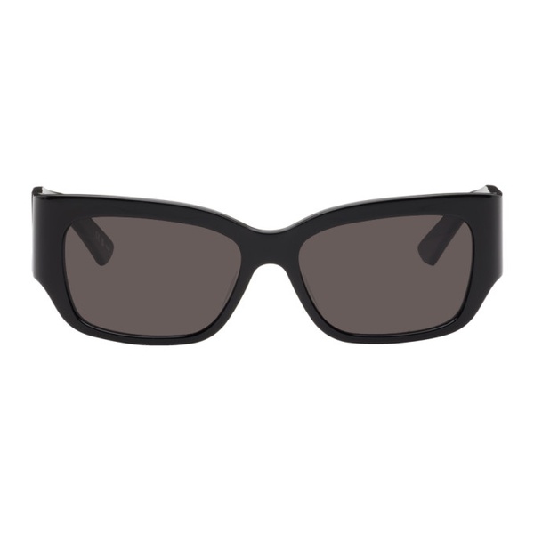 발렌시아가 발렌시아가 Balenciaga Black Rectangular Sunglasses 242342M134020
