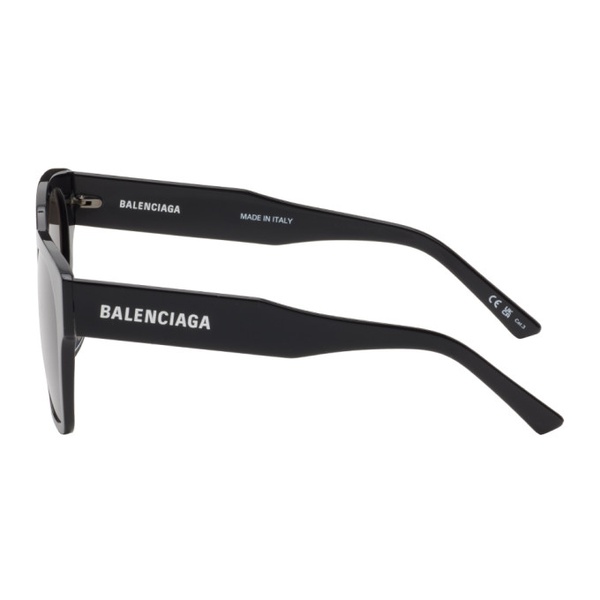 발렌시아가 발렌시아가 Balenciaga Black Square Sunglasses 242342M134065