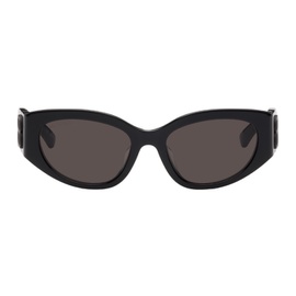 발렌시아가 Balenciaga Black Cat-Eye Sunglasses 242342M134047
