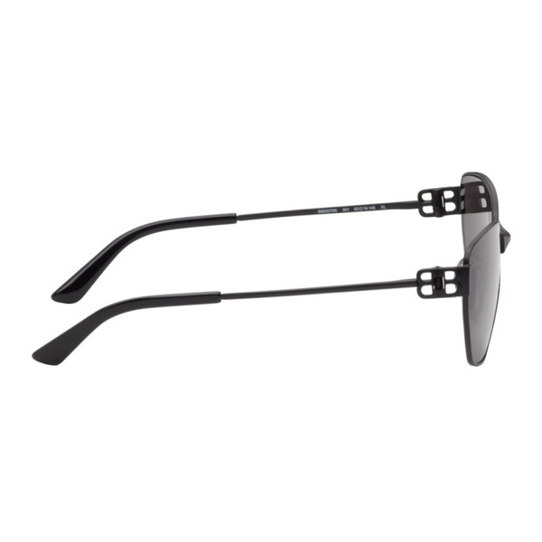 발렌시아가 발렌시아가 Balenciaga Black Rectangular Sunglasses 242342M134016