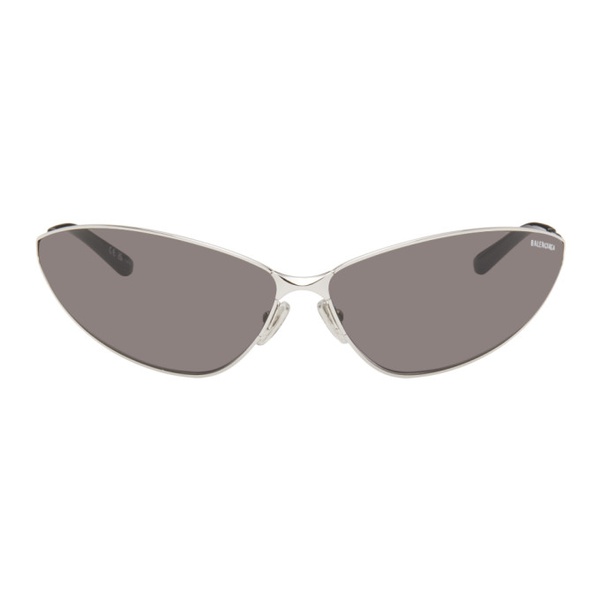 발렌시아가 발렌시아가 Balenciaga Silver Razor Cat Sunglasses 242342M134031
