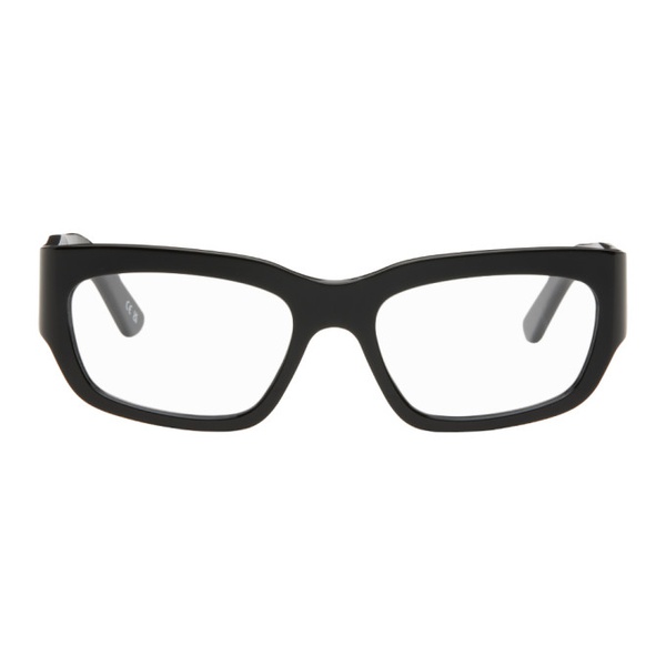 발렌시아가 발렌시아가 Balenciaga Black Rectangular Glasses 242342M133011