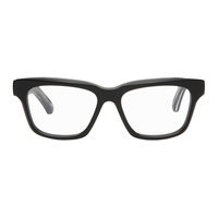 발렌시아가 Balenciaga Black Square Glasses 242342M133010