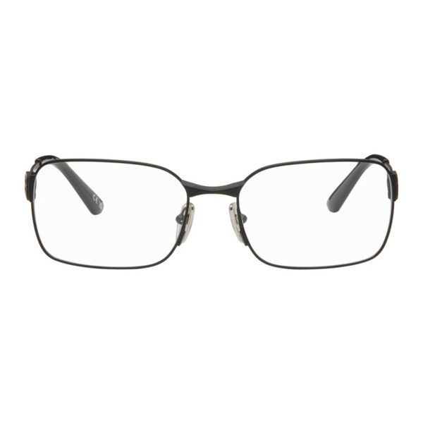 발렌시아가 발렌시아가 Balenciaga Black Rectangular Glasses 242342M133004