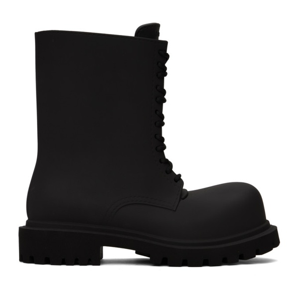 발렌시아가 발렌시아가 Balenciaga Black Steroid Boots 241342M255001